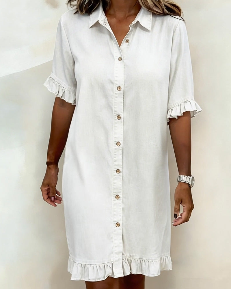 Emma™ | Effortless Button-Front Dress