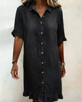 Emma™ | Effortless Button-Front Dress
