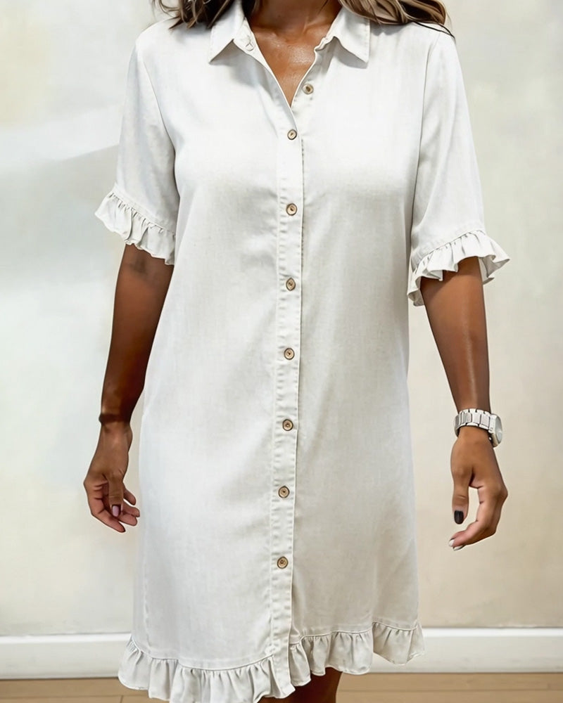 Emma™ | Effortless Button-Front Dress