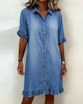Emma™ | Effortless Button-Front Dress