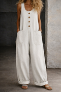 Willy | Vintage Washed Cotton Denim Overalls