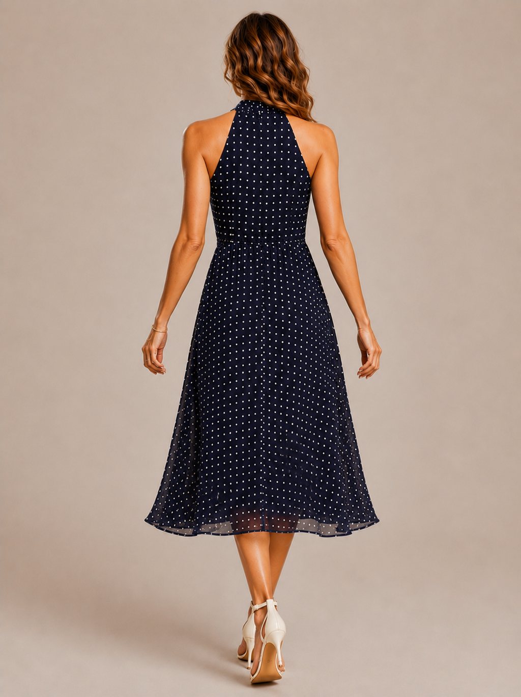 Côte Polka Gown
