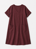 Deep Merlot Dress