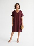 Deep Merlot Dress