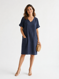 Navy Muse Dress