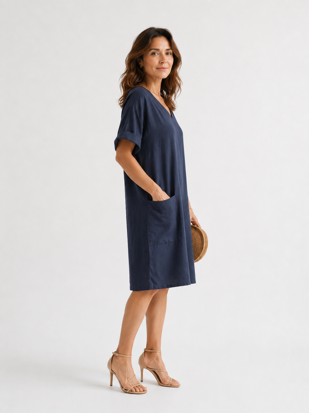 Navy Muse Dress