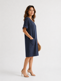 Navy Muse Dress