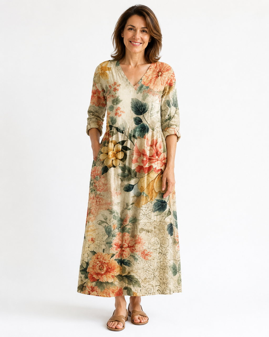 Tiara™  Floral Summer Dress