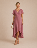 Sunset Caramel Gown