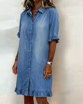 Emma™ | Effortless Button-Front Dress