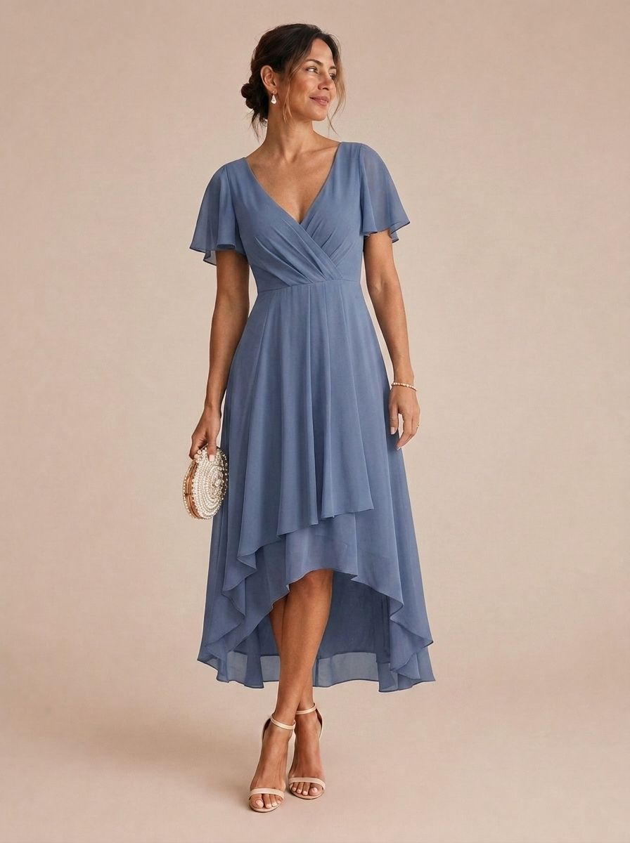 Azure Petal Dress