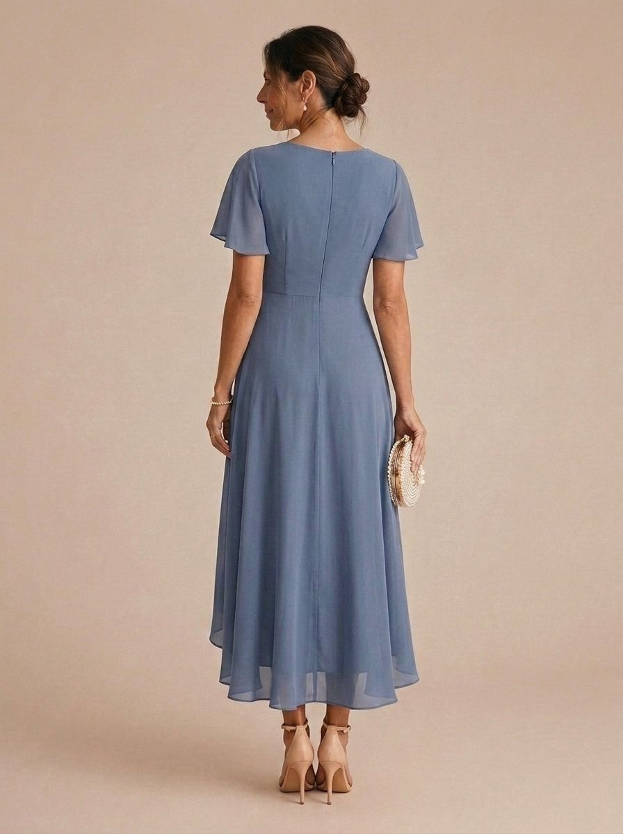 Azure Petal Dress