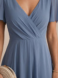 Azure Petal Dress