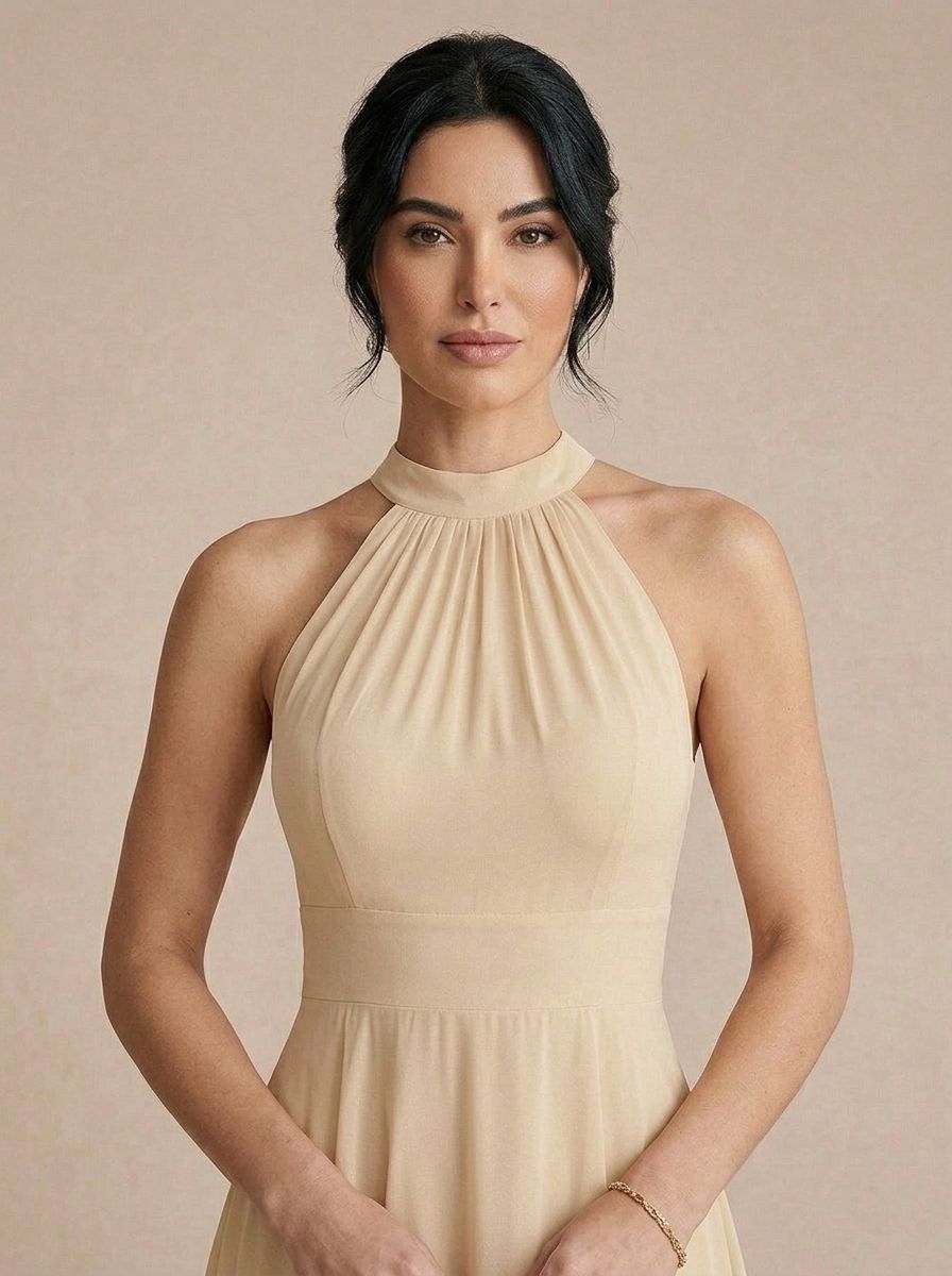 Champagne Cliffs Gown