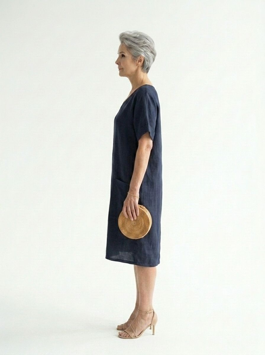 Navy Muse Dress