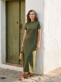 Tuscan Olive Dress
