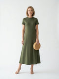 Tuscan Olive Dress