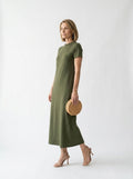 Tuscan Olive Dress