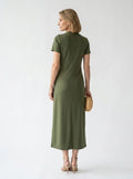Tuscan Olive Dress