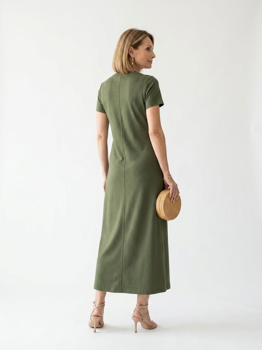 Tuscan Olive Dress