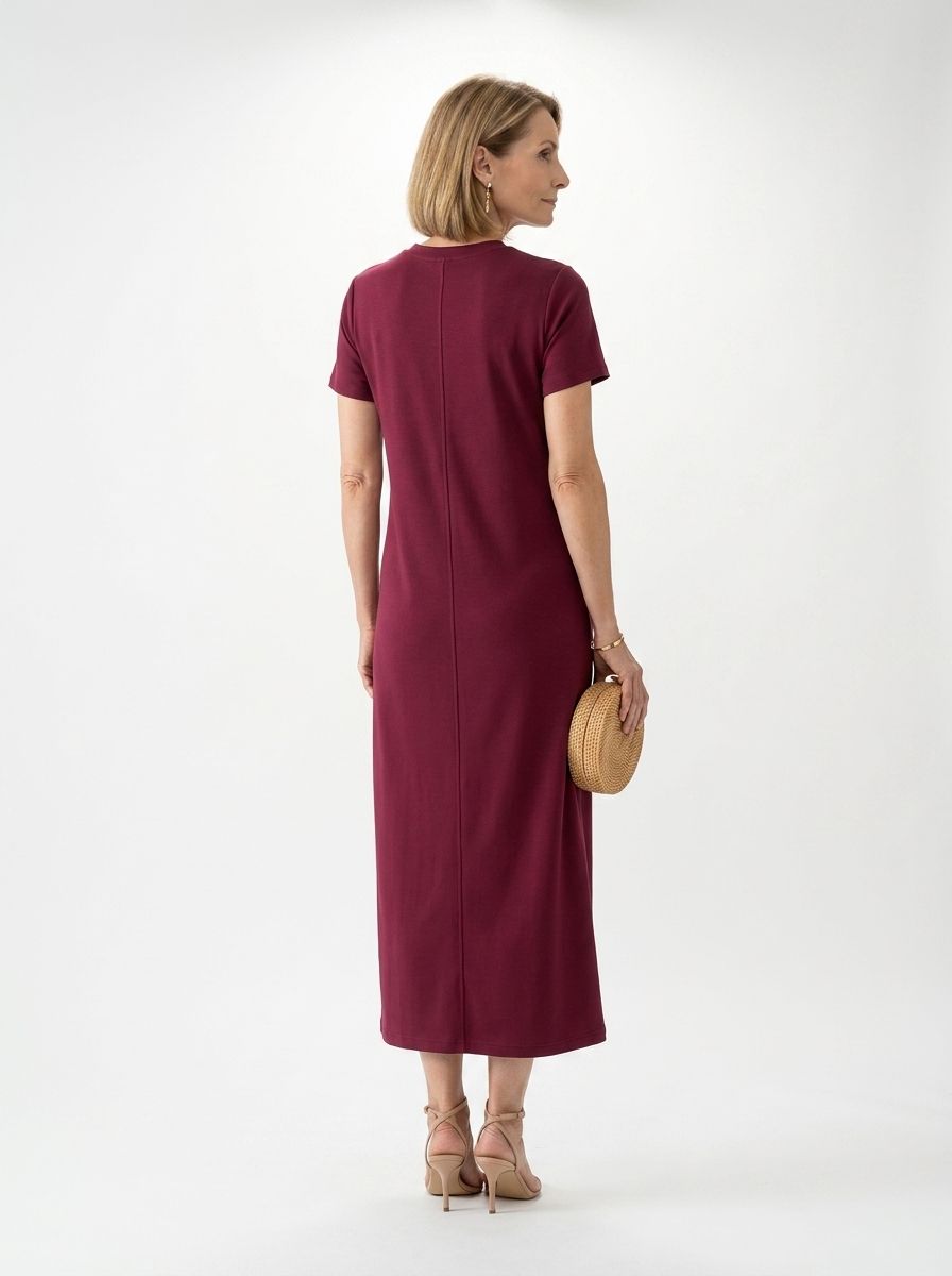 Bordeaux Nights Dress