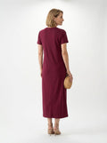 Bordeaux Nights Dress