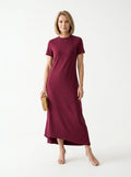 Bordeaux Nights Dress