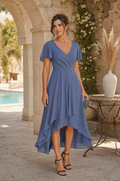 Azure Petal Dress