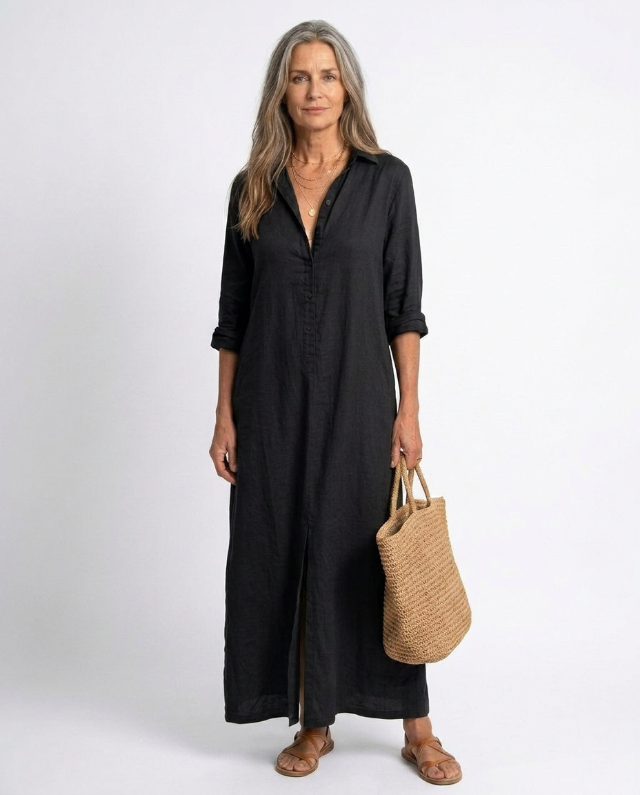 The Obsidian Maxi Dress