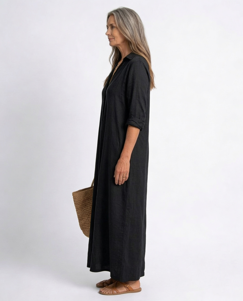 The Obsidian Maxi Dress